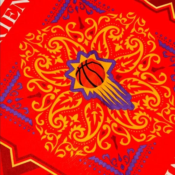 Dos Equis Orange Bandana Phoenix Suns Stay Thirsty Festival Western Scarf - Picture 4 of 5